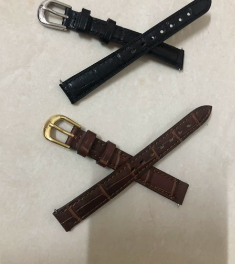 罗西尼5446原装表带，尺寸12mm，黑色...