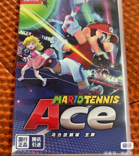 Switch 马力欧网球 ACE游戏实体卡...