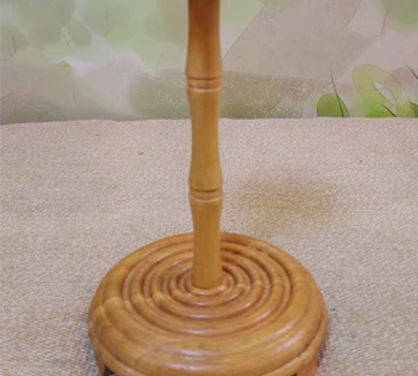 日本回流，日本木制毛笔架。可动。全品。不议...