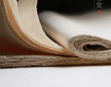 问心堂宣纸半生熟楮皮黄麻皮纸传统书法国画创...