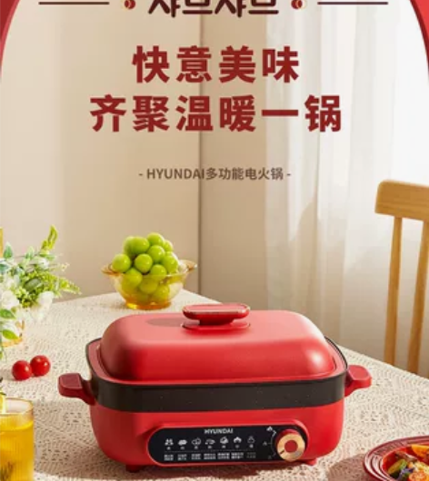 HYUNDAI韩国现代多功能家用6L大容量...