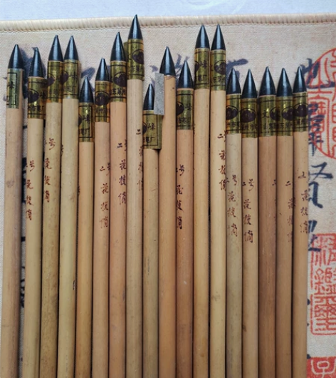 老毛笔，狼毫毛笔，上世纪八十年代的老莱州狼...