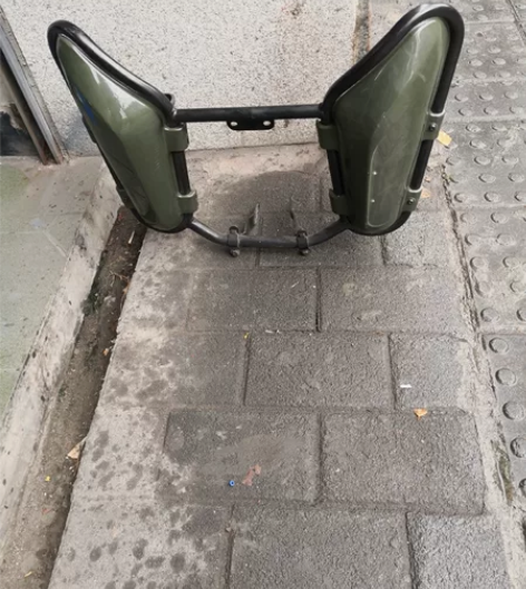 银钢迷你摩托车原装保险杆，原车上拆下来的，...