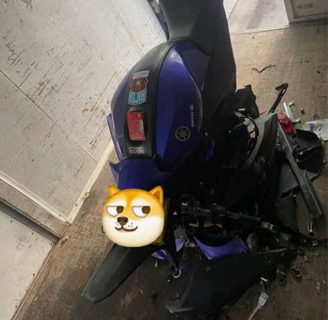 飞鹰r25拆车,除车架发动机车壳,其他都有...