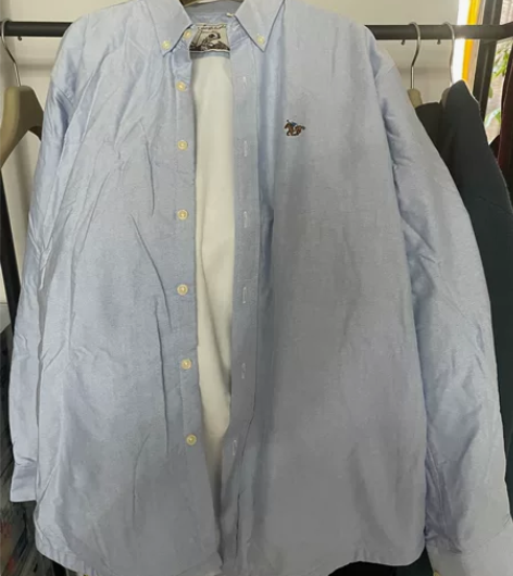 加绒男士保暖衬衫，全新，落过一次水，江浙沪...