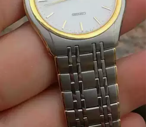 精工 LAUREL 月桂树 男表  18K...
