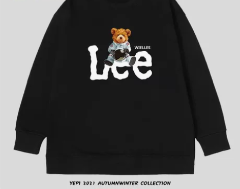 全新男士L码Lee  UCUSO小熊卫衣男...