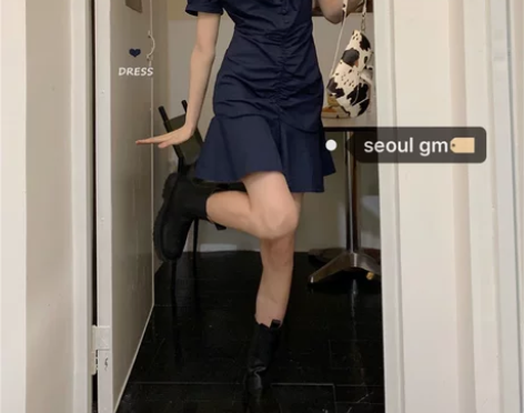 SEOUL韩风chic复古甜美洋气减龄法式...