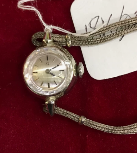 瑞士:欧米茄表 18K金女表 品相如图 ...