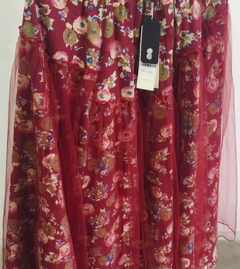 全新文艺范碎花半身裙大摆裙 全新，品质好，...