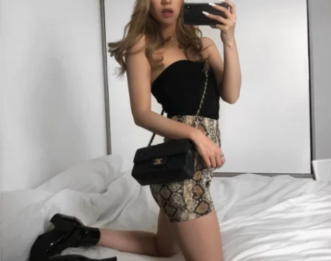 特价欧美网红火爆款蛇皮蛇纹动物纹短裙包身裙...