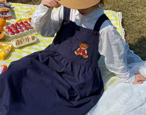 小个子背带裙女娃娃裙2020夏季日系学院风...