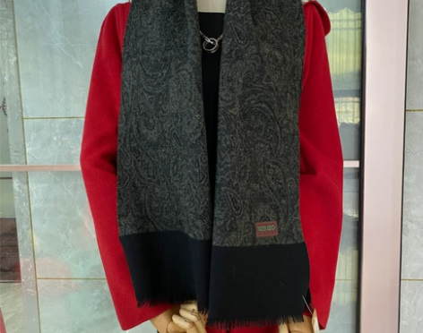 vintage中古日制中古羊毛围巾KENZ...