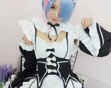 女仆装蕾姆cos服动漫拉姆雷姆从零开始的异...