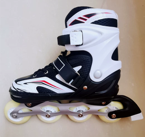 九五新豪华滑冰鞋#直排轮滑鞋 ，男生39码...