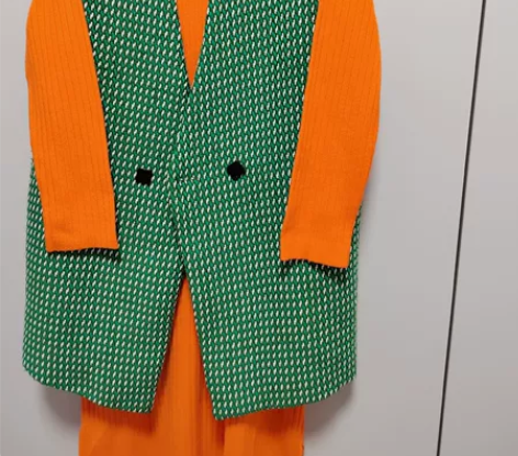 懂货的来！港风马甲！时尚的来！整体编织工艺...