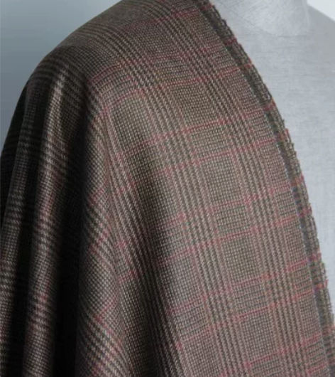 SN351:秋冬 意产VBC休闲单西料 棕...