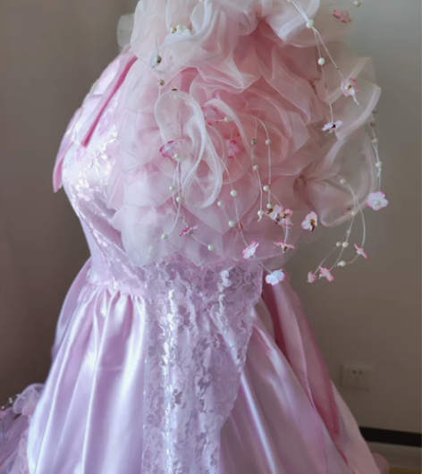 古董vintage婚纱港风婚纱蕾丝婚纱 全...