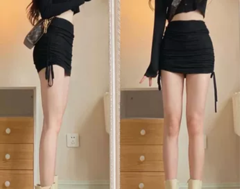 早秋季可盐可甜酷女孩炸街小个子显高减龄短款...