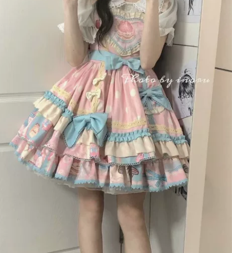 霜糖甜心jsk姐姐款 只出不换 仅试穿 包...