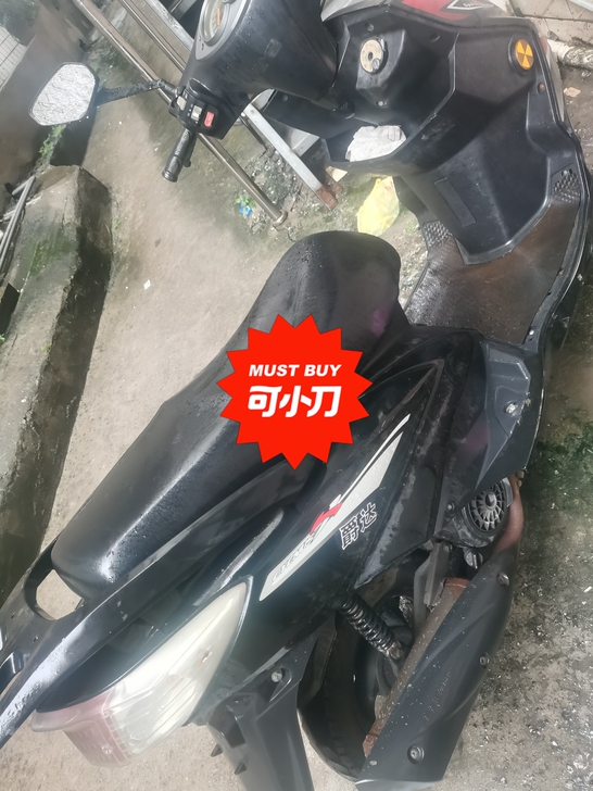 转让一步二手助力车，不烧机油，公里表，油表...