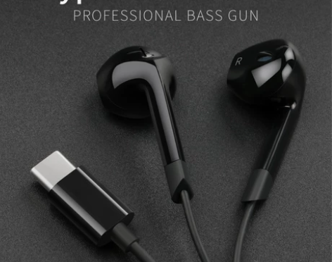 全新Type-c 不用转换耳机。 有白色和...