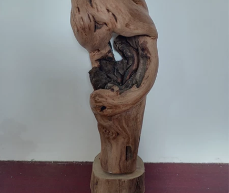 深山实木艺术品摆件 木雕 随形天然原木老料...