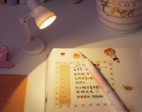 【全网热卖】创意迷你小台灯不插电学生宿舍护...