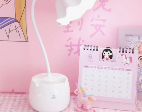 少女心阅读led护眼灯书桌学生写字床头台灯...