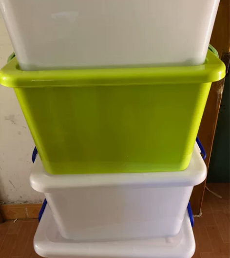 出售闲置多余的储物箱 规格:60x44x3...