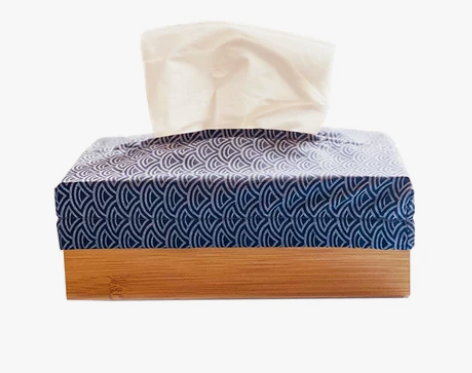 【布艺抽纸盒】竹加棉麻布艺中式抽纸盒纸巾盒...