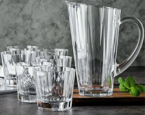 Nude土耳其进口海明威无铅水晶玻璃水扎杯...