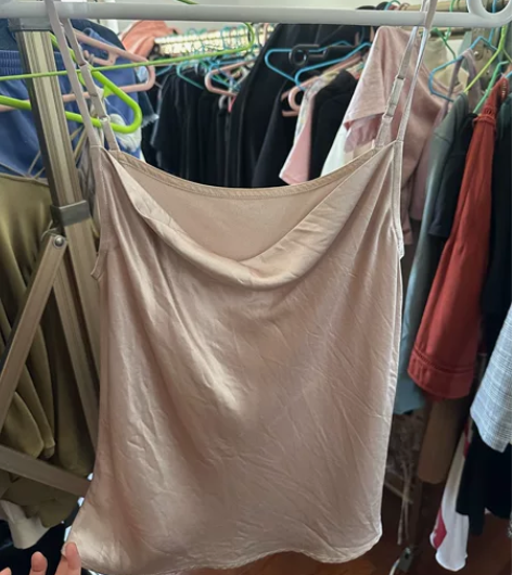 香槟金背心吊带 S码 显白显身材百搭 材质...