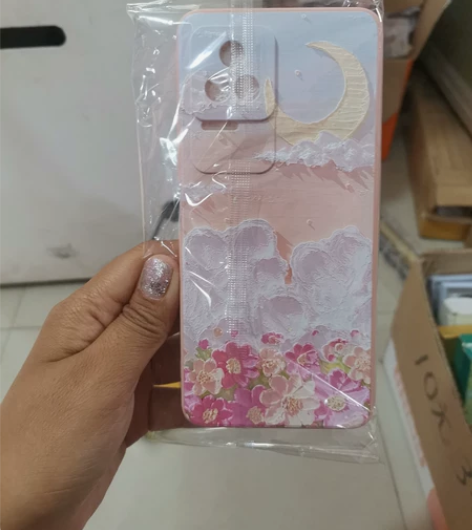 红米k50手机壳5g用的全新的硅胶保护壳红...