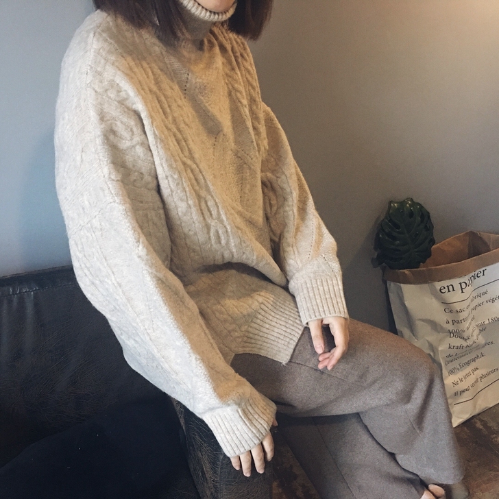 毛针织衫