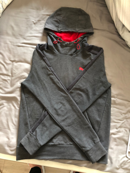 彪马PUMA 长袖连帽针织衫  打球跑步都...