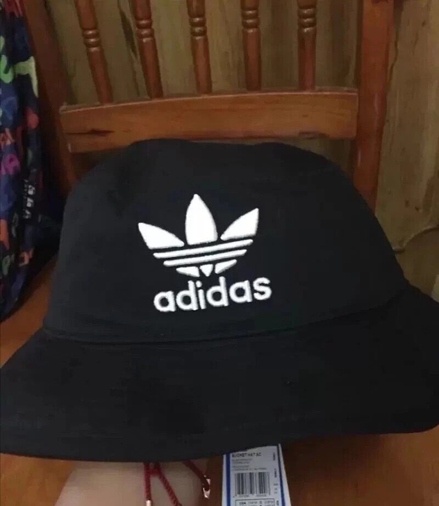 正品阿迪达斯渔夫帽明星同款bk7345