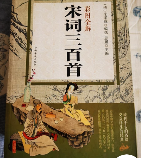 书,两本唐诗宋词三百首新旧程度 感兴趣的话...