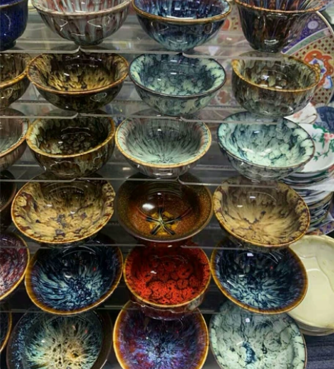 全新 茶馆不开了，剩一些陶瓷窑变单杯建盏杯...