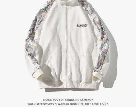 休闲运动外套男春秋棒球服ins潮流韩版宽松...