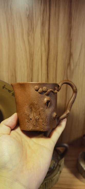 松桩公道杯，180毫升，全手制作