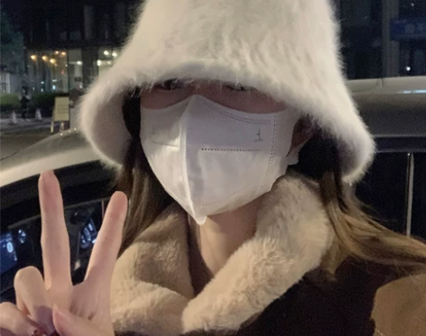 渔夫帽盆帽帽子女秋冬季2022年新款白色兔...