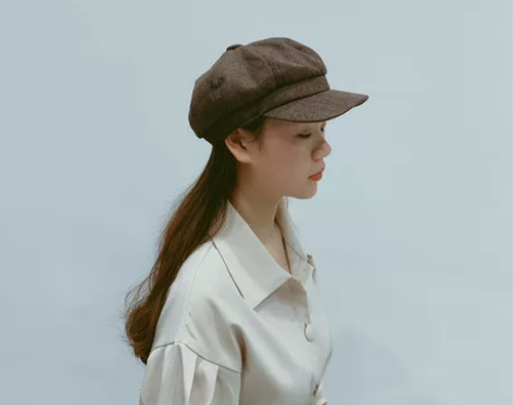 八角帽女秋冬天韩版新款画家帽网红贝雷帽日系...