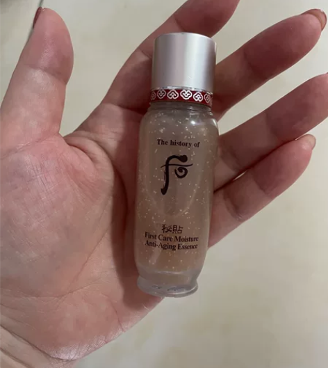 whoo后 循环精华秘贴15ml中样 水前...