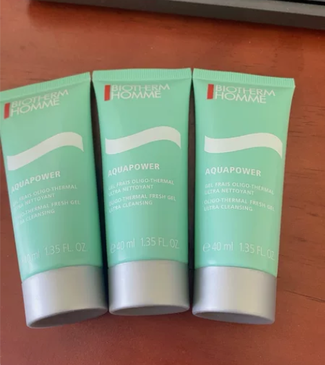 碧欧泉男士40ml小样洁面，小样套装拿出来...