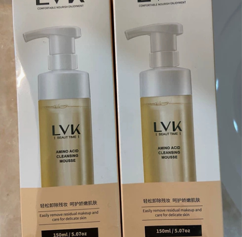 洁面慕斯LVK 洗面奶 氨基酸净润洁面慕斯...