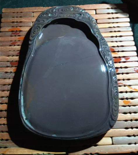 一方实用端砚坑仔祥云砚 尺寸:看图片尺寸手...