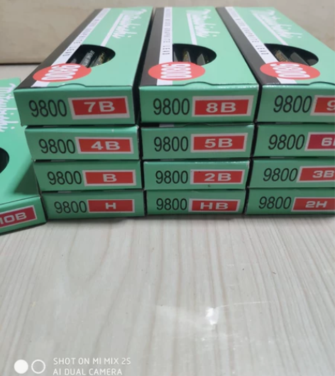 三菱9800铅笔 美术专用绘画铅笔 型号齐...