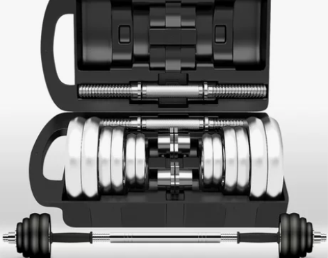 哑铃包邮 电镀20公斤15kg健身器材 男...