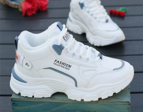 休闲女鞋学生厚底ins潮百搭小众2022新...